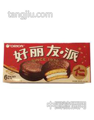 34g枚好丽友派巧克