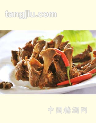 香辣鸭架