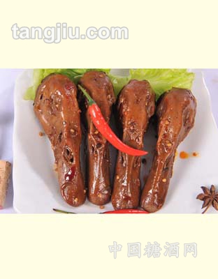 香辣鸭头