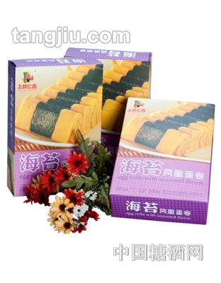 上好仁真海苔凤凰蛋卷100克