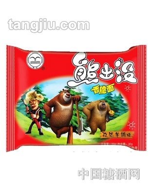翔波孜然羊肉味熊出没香脆面