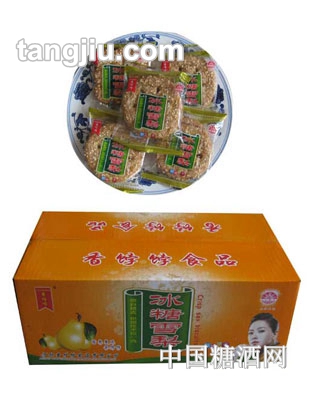 香饽饽冰糖雪梨饼干