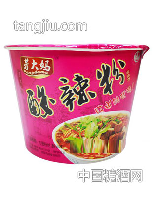 芳大妈-酸辣粉-方便粉丝-桶装
