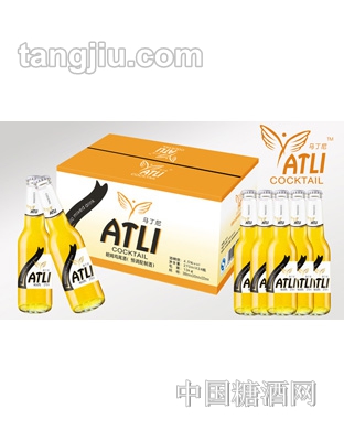 马丁尼朗姆鸡尾酒鲜橙味275ml外箱