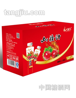 恒爱山楂汁礼盒500ml