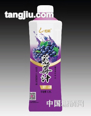恒爱蓝莓汁1.25升大瓶装