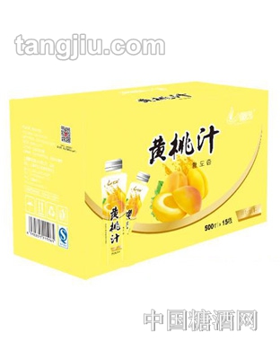 喜相逢黄桃汁礼盒500ml