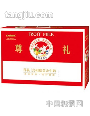 喜相逢尊礼黄金牛奶礼盒245ml