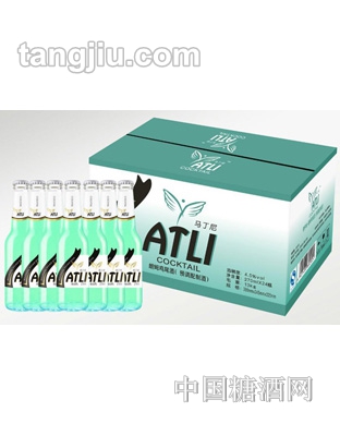 马丁尼朗姆鸡尾酒青柠味275ml外箱
