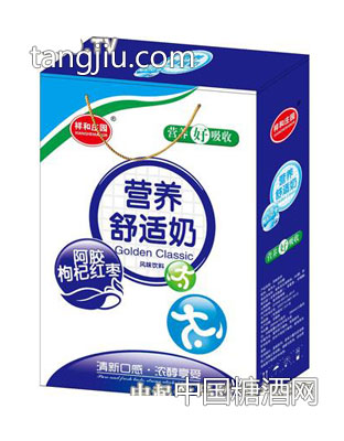 祥和庄园营养舒化奶手提礼盒