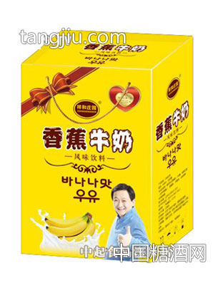 祥和庄园香蕉牛奶16盒礼盒