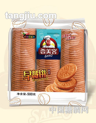 香美客原味早餐饼干500g