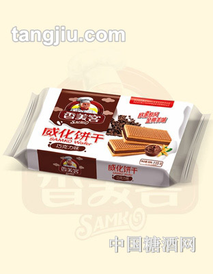 香美客巧克力味威化饼干115g