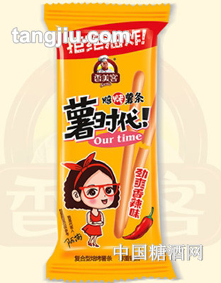 香美客劲爽香辣味薯条袋装
