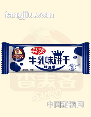 香美客特浓牛乳味饼干