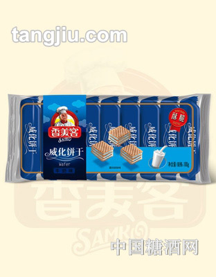香美客牛奶味威化饼干180g