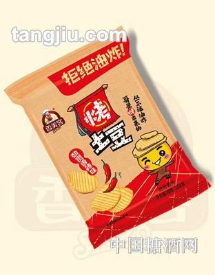 香美客劲爽香辣味薯片108g