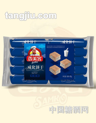 香美客牛奶味威化饼干400g