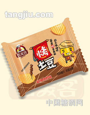 香美客超级烧烤味薯片