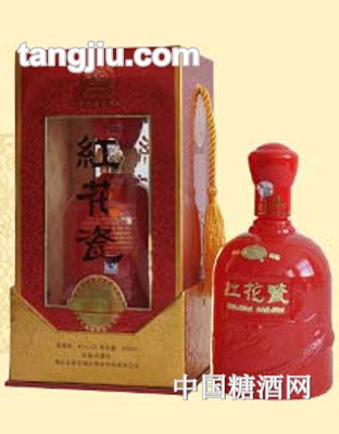 响沙红花瓶500ml