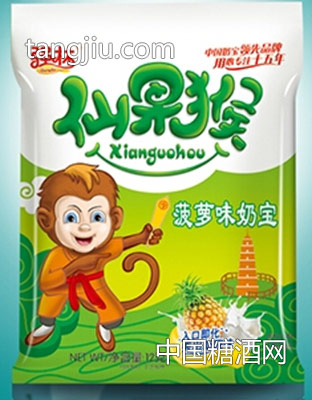 强林仙果猴菠萝味奶宝12g