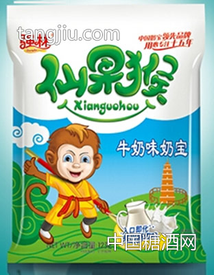 强林仙果猴牛奶味奶宝12g