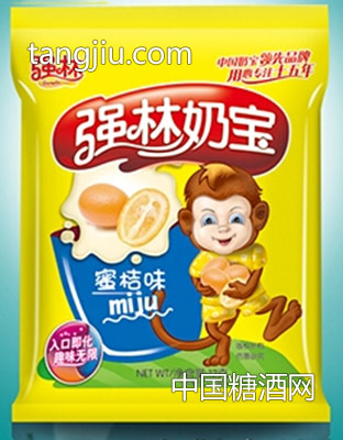 强林奶宝蜜桔味12g
