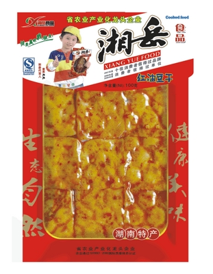 红油豆干.