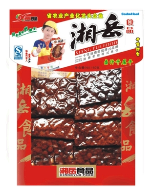 卤汁千层干