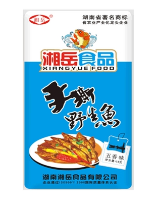 五香味手撕野生鱼.