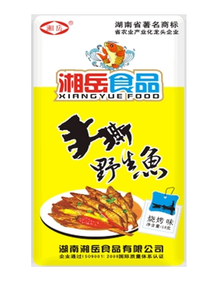 烧烤味手撕野生鱼.