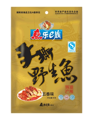 五香味手撕野生鱼