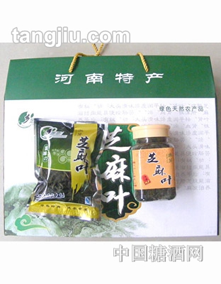 乡芝恋嫩芽芝麻叶瓶装