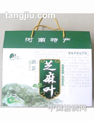 乡芝恋嫩芽芝麻叶压缩饼