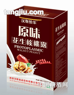 汉斯原味花生核桃露250ml