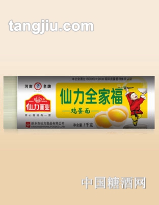 仙力全家福鸡蛋面1千克