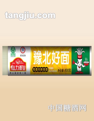 仙力豫北好面鸡蛋风味挂面800克