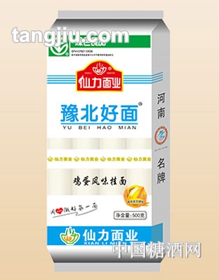 仙力豫北好面鸡蛋风味挂面500克
