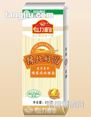 仙力豫北好面麦芯系列鸡蛋风味挂面