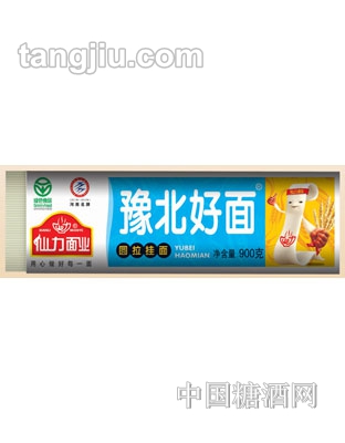 仙力豫北好面圆拉挂面900克