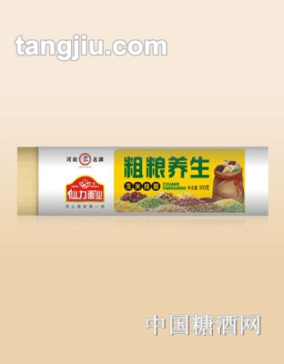 仙力粗粮养生玉米挂面300g