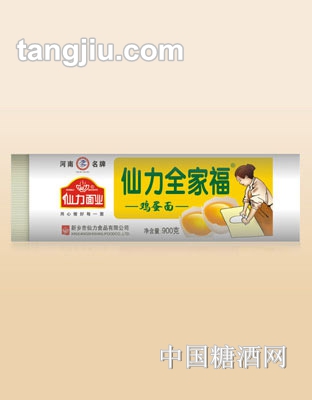 仙力全家福鸡蛋面900g