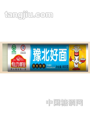 仙力豫北好面圆拉挂面800克
