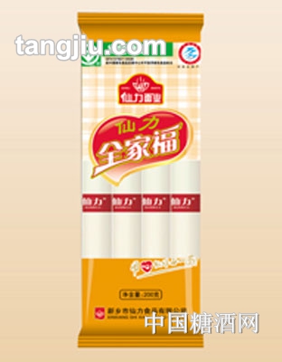 仙力全家福鸡蛋面-扎把200G