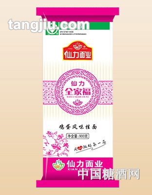仙力全家福鸡蛋风味挂面900克