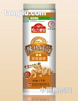 仙力豫北好面乔麦挂面1kg