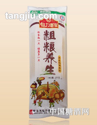 仙力粗粮养生荞麦风味挂面200g