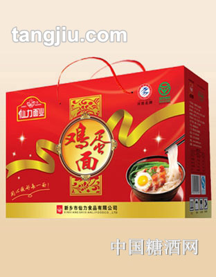 仙力鸡蛋面飘带箱装
