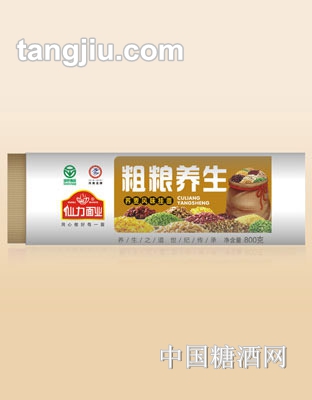 仙力粗粮养生荞麦风味挂面800g