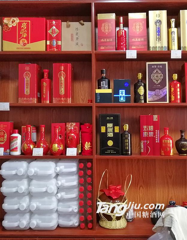 仙临老酒坊散装加盟实体店展示